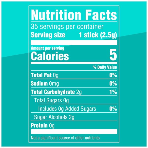 Extra Polar Ice Sugar Free Chewing Gum, 35 ct