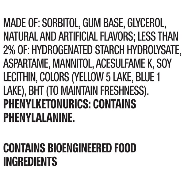 5 Gum Spearmint Rain Sugarfree Gum, Spearmint Rain