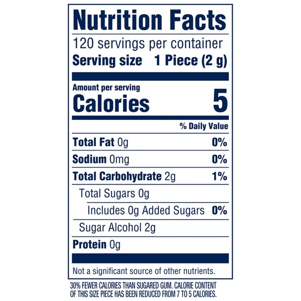 Orbit, White Peppermint Stand Up Bag, 8.5 Oz