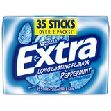 Extra Gum Peppermint Sugar Free Chewing Gum, 35 ct, thumbnail image