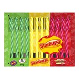 Starburst Candy Canes 3 Flavor Assortment, 12 ct, 5.28 oz, thumbnail image