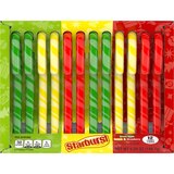 Starburst Candy Canes 3 Flavor Assortment, 12 ct, 5.28 oz, thumbnail image