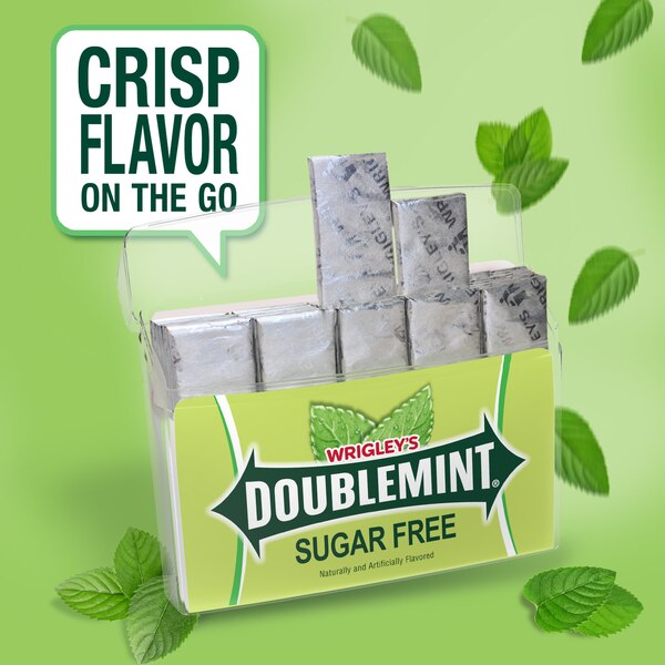 Wrigley's Doublemint Mint Gum Chewing Gum, Mega Pack, 35 ct