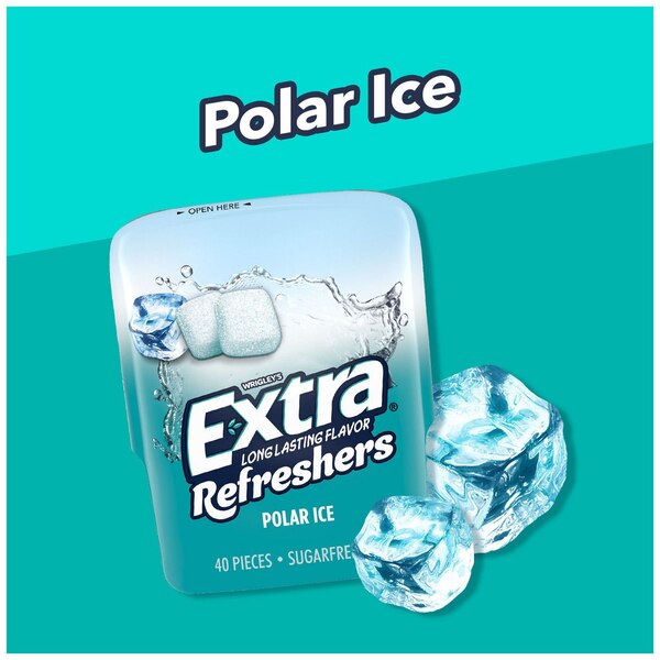 Extra Refreshers Chewing Gum, 40 ct