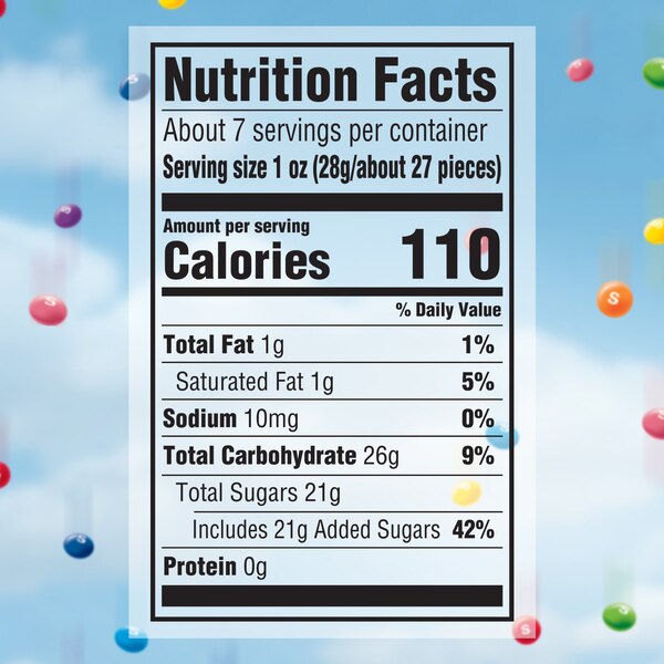Skittles Flavor Mash-Ups Wild Berry and Tropical Chewy Candy, 7.2 oz