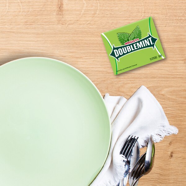 Wrigley's Doublemint Bulk Chewing Gum, Value Pack, 15 ct, 3 Pack