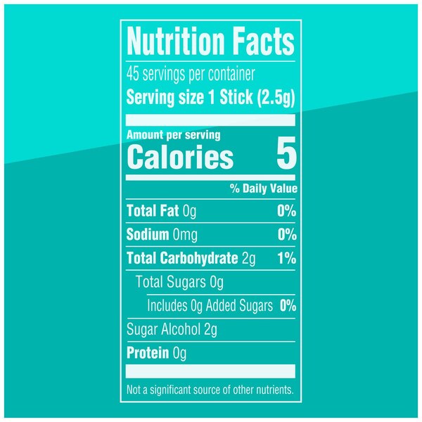 Extra, Polar Ice Sugar Free Chewing Gum, 15 ct (3 Pack)