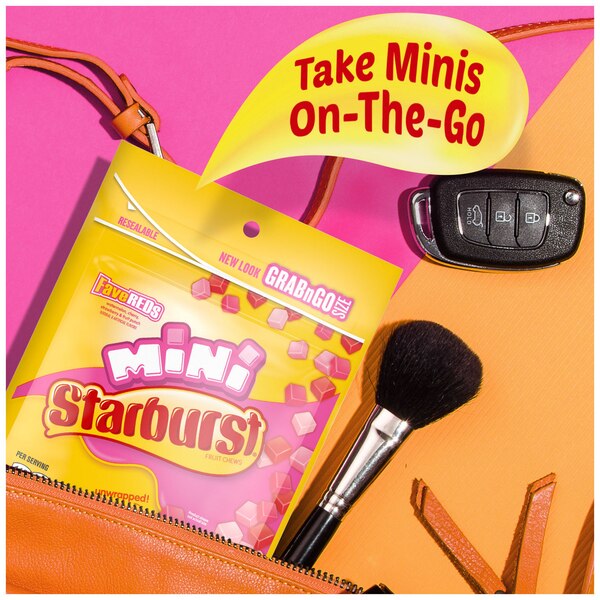 Starburst, Favereds Fruit Chewy Candy Grab N Go Bag, 8 oz