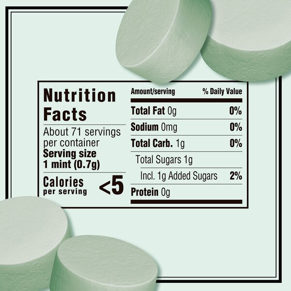 ALTOIDS Spearmint Sugar Free Breath Mints, Single Pack, 1.76 oz