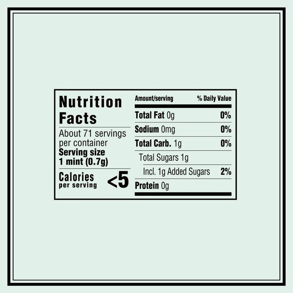 Altoids Wintergreen Sugar Free Breath Mints, Single Pack, 1.76 oz