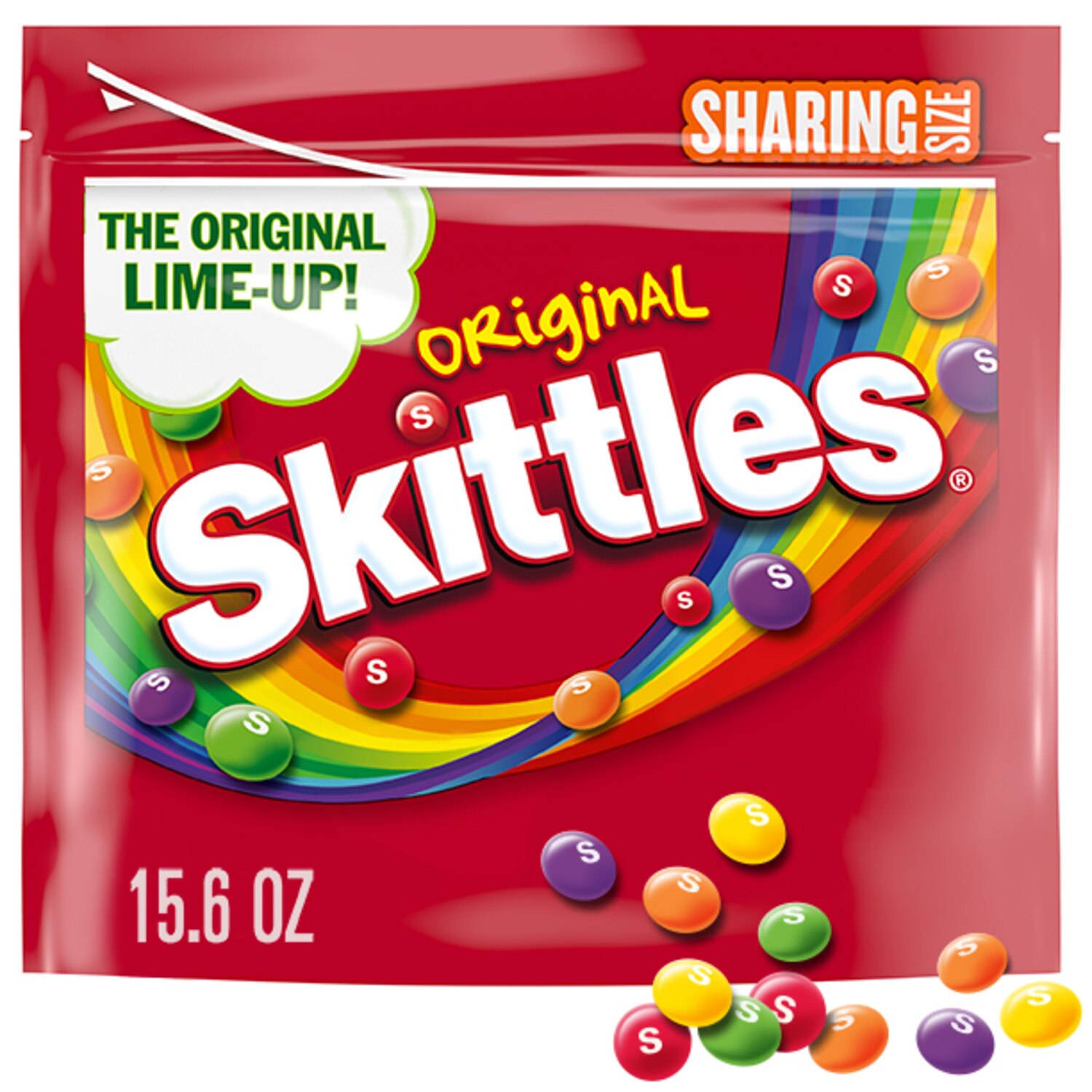 SKITTLES Original Fruity Chewy Candy, 15.6 oz Sharing Size Bag