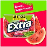 Extra, Sweet Watermelon Sugar Free Chewing Gum Mega Pack - 35 sticks, thumbnail image 3 of 9