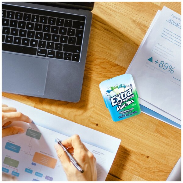 Extra Refreshers Chewing Gum, 40 ct