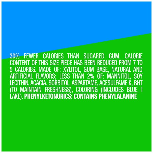 Extra Refreshers Chewing Gum, 40 ct