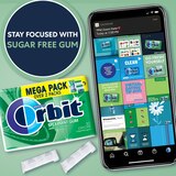 Orbit Spearmint Sugar Free Chewing Gum, 30 ct, thumbnail image