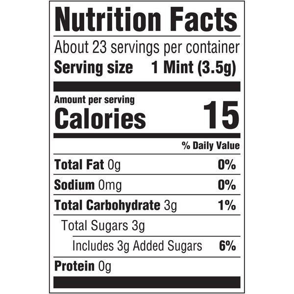 Life Savers, Wint o Green, Hard Small Candy, 2.81 oz