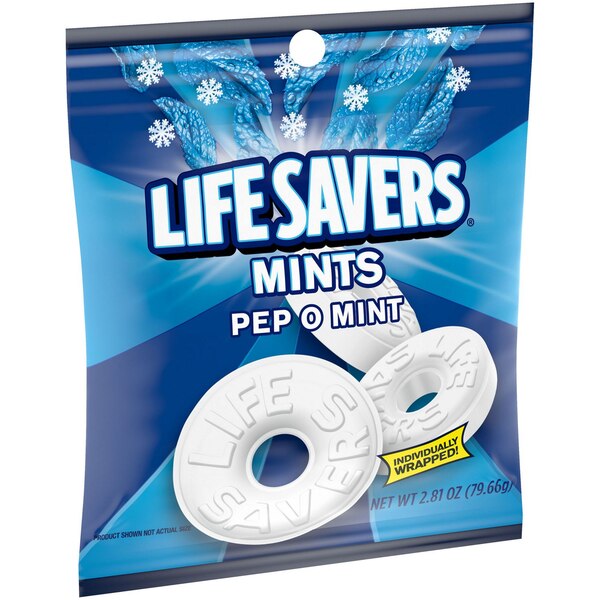 Life Savers, Pep-O-Mint Peg Pack, 2.81 oz