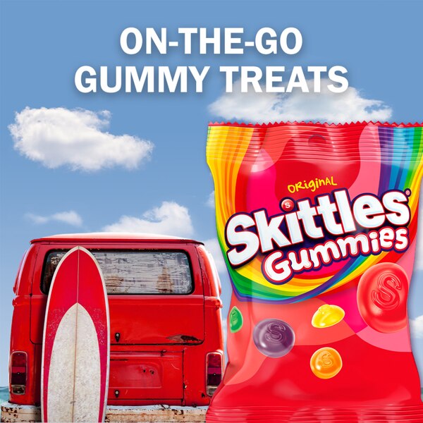 Skittles Original Gummy Candy, Bag, 5.8 oz