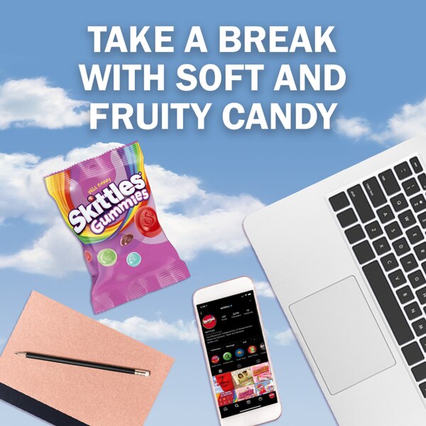 Skittles Wild Berry Gummy Candy, 5.8 oz
