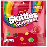Skittles, Gummies Original Gummy Candy, Sharing Size, 12 oz Resealable Bag, thumbnail image 2 of 10