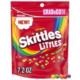Skittles Littles, Original Chewy Candy, Grab N Go, 7.2 Oz Resealable Bag, thumbnail image