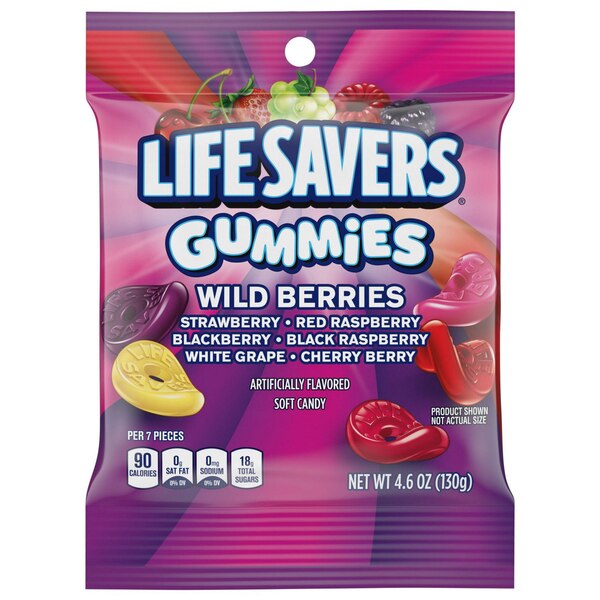 Life Savers, Gummies Wild Berry 4.6 oz
