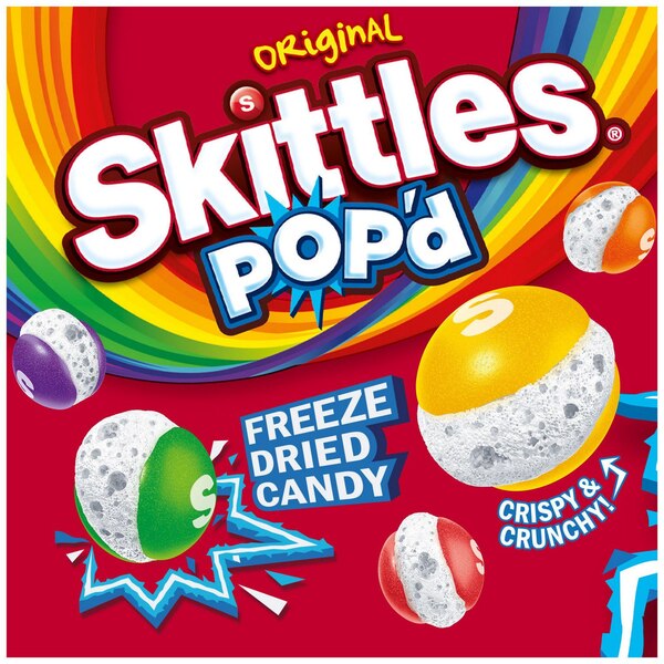 Skittles, Pop'd Original, 34 oz