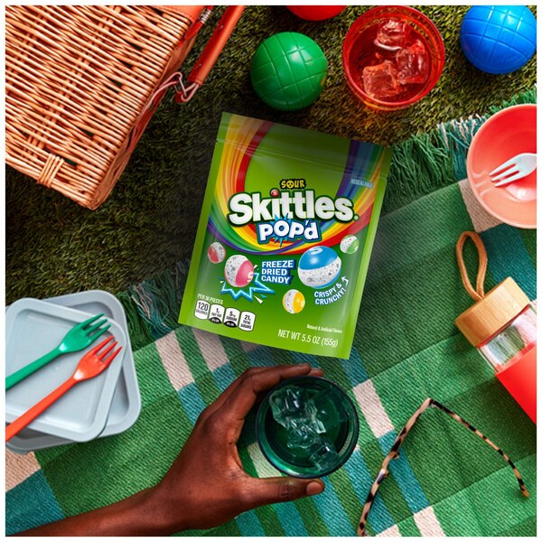 Skittles, Sour Pop'd, 34 oz