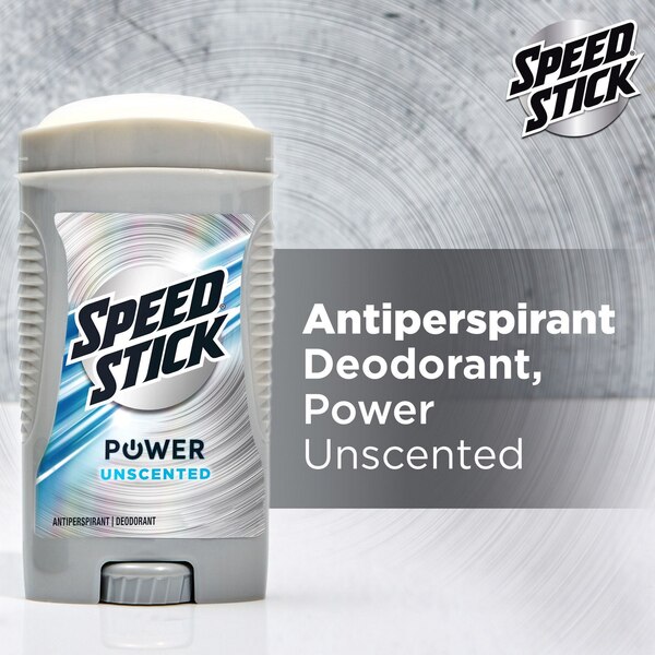 Speed Stick All Day Antiperspirant & Deodorant Stick, Unscented, 3 OZ