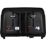 Proctor Silex Durable Toaster 4 Slice Cool-Wall Sides, thumbnail image