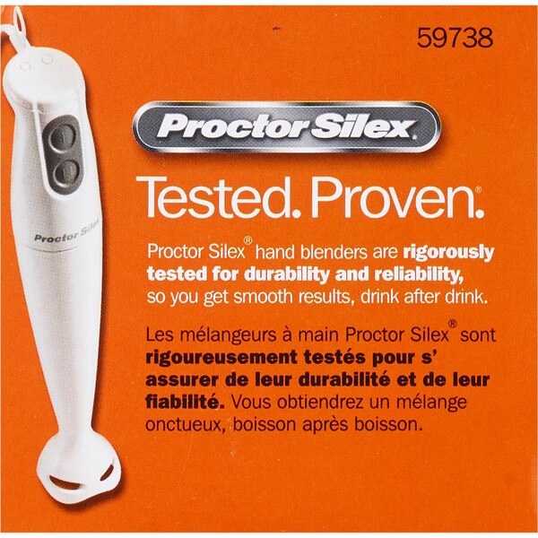 Proctor Silex - Licuadora de mano duradera, cable extralargo de 5 pies