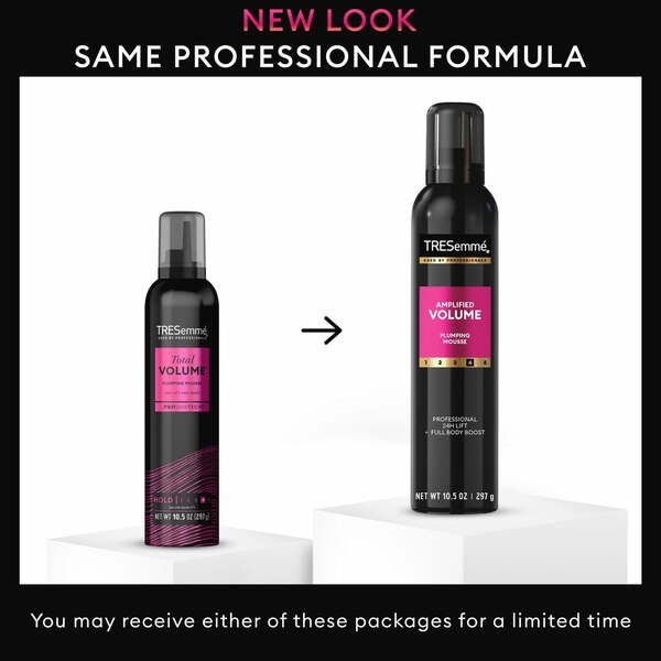TRESemme Total Volume Plumping Mousse, 10.5 OZ