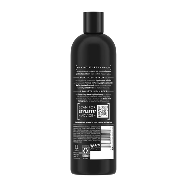 TRESemme Rich Moisture Shampoo, 16.5 OZ
