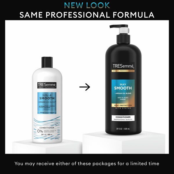 TRESemme Silky & Smooth Anti-Frizz Conditioner, 28 OZ