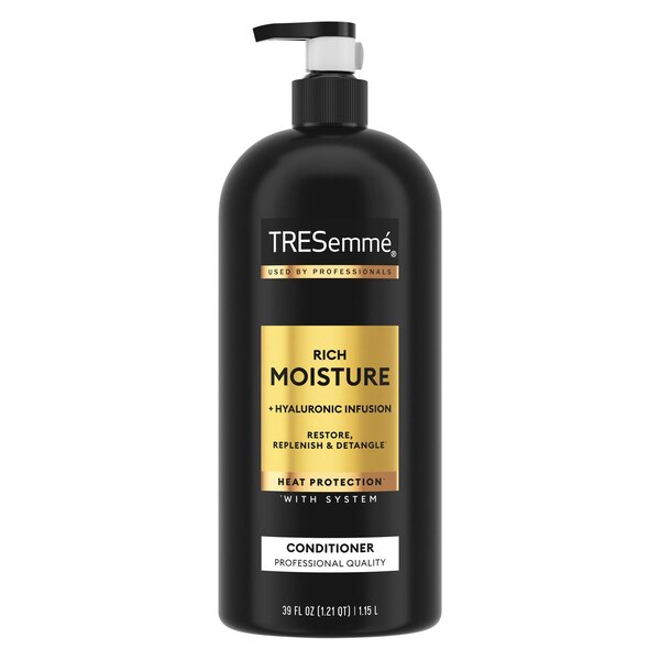 TRESemme Moisture Rich Conditioner with Pump, 39 OZ