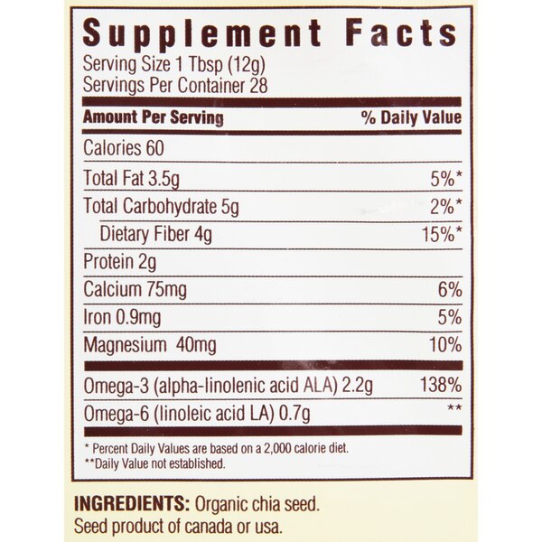 Spectrum Essentials Chia Seed