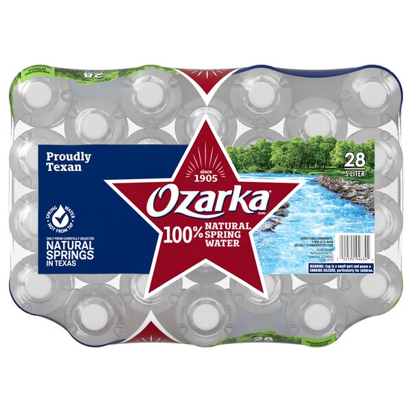 ozarka 100% Natural Spring Water Plastic Bottle