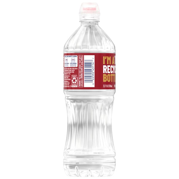 ozarka 100% Spring Water Plastic Bottle, 23.7 oz