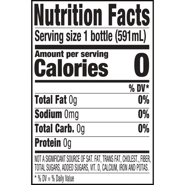 ozarka 100% Spring Water Plastic Bottle, 23.7 oz