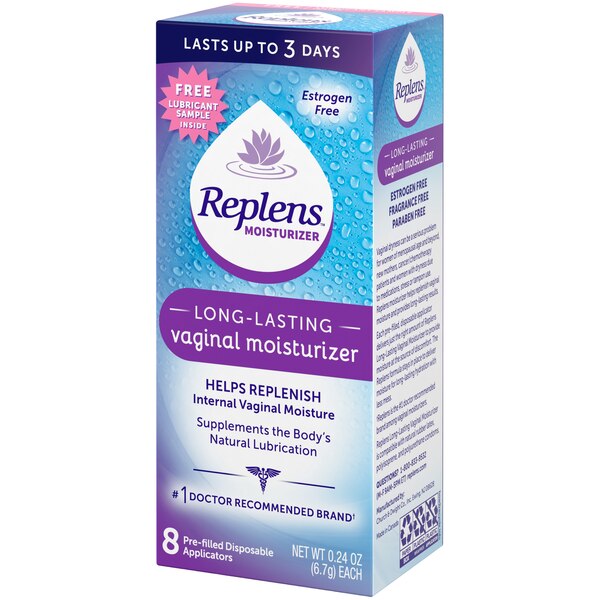 Replens Long-Lasting Vaginal Moisturizer, 8 CT