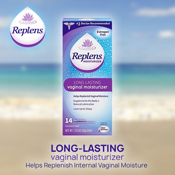 Replens Long-Lasting Vaginal Moisturizer, 8 CT