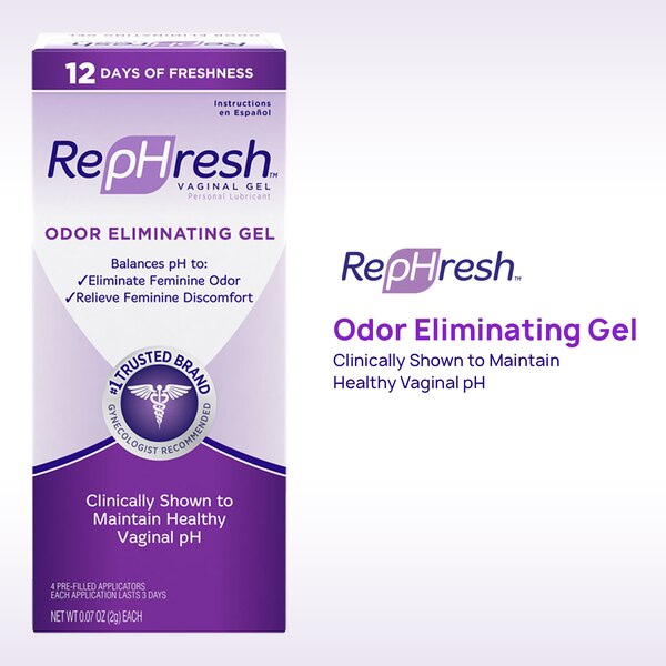 RepHresh - Aplicadores de gel vaginal prellenados, 4 u.