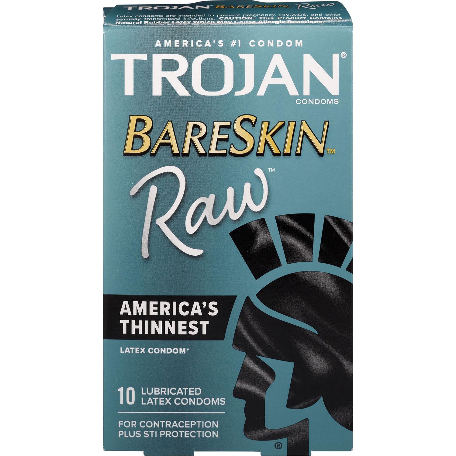 Trojan BareSkin Raw Lubricated Latex Condoms