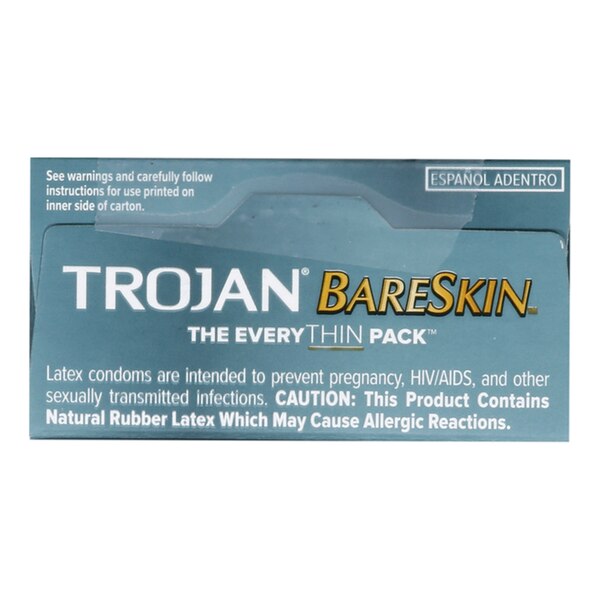 Trojan BareSkin The EveryThin Pack Condoms, 10 CT