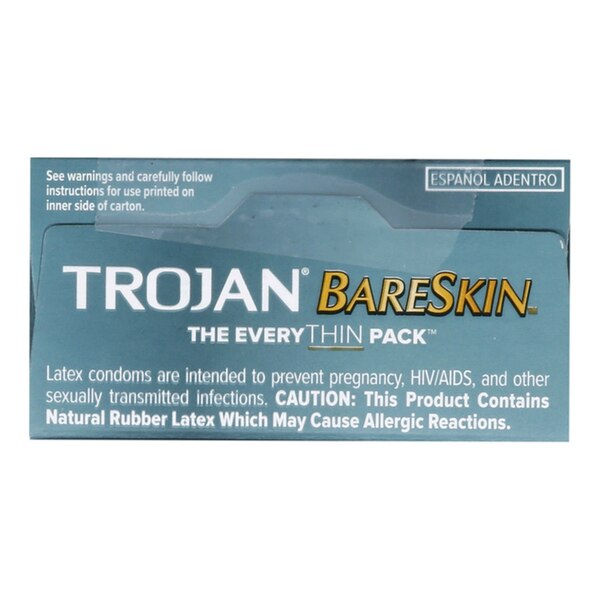 Trojan BareSkin The EveryThin Pack Condoms, 10 CT