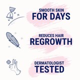 Nair Hair Remover Wax Ready-Strips for Legs & Body, Orchid & Cherry Blossom Extracts, thumbnail image