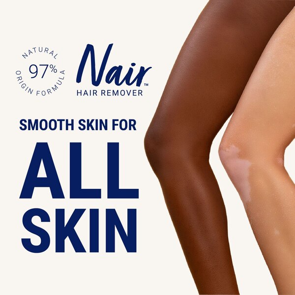 Nair Hair Remover Wax Ready-Strips for Face & Bikini, 40 CT