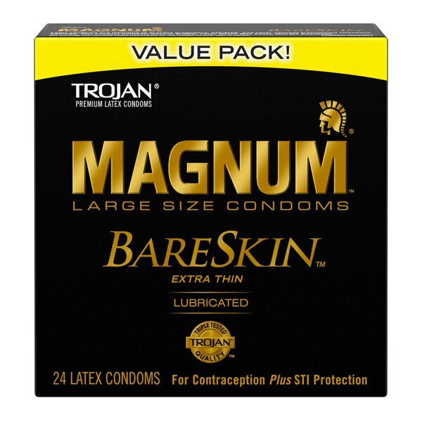 Trojan Magnum BareSkin Lubricated Large Condoms