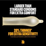 Trojan Magnum BareSkin Lubricated Large Condoms, thumbnail image