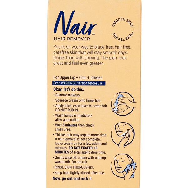 Nair Hair Remover Moisturizing Face Cream